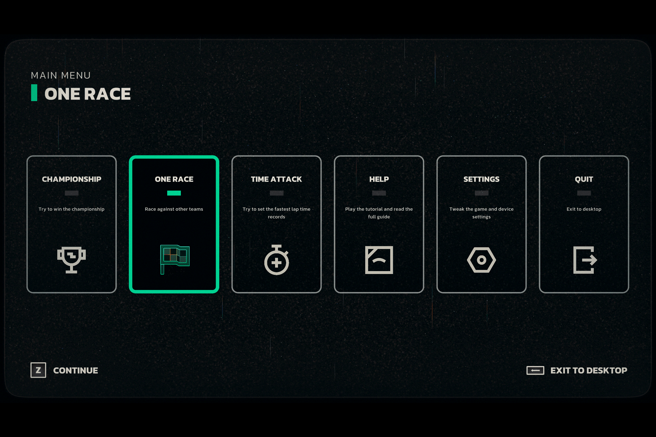 Drop Racing Screens